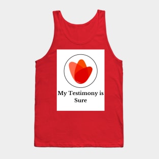 Beautiful Prophecy - Sure Testimony 1 Tank Top